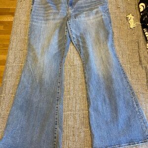 American Eagle Outfitters Light Blue Flare Jeans